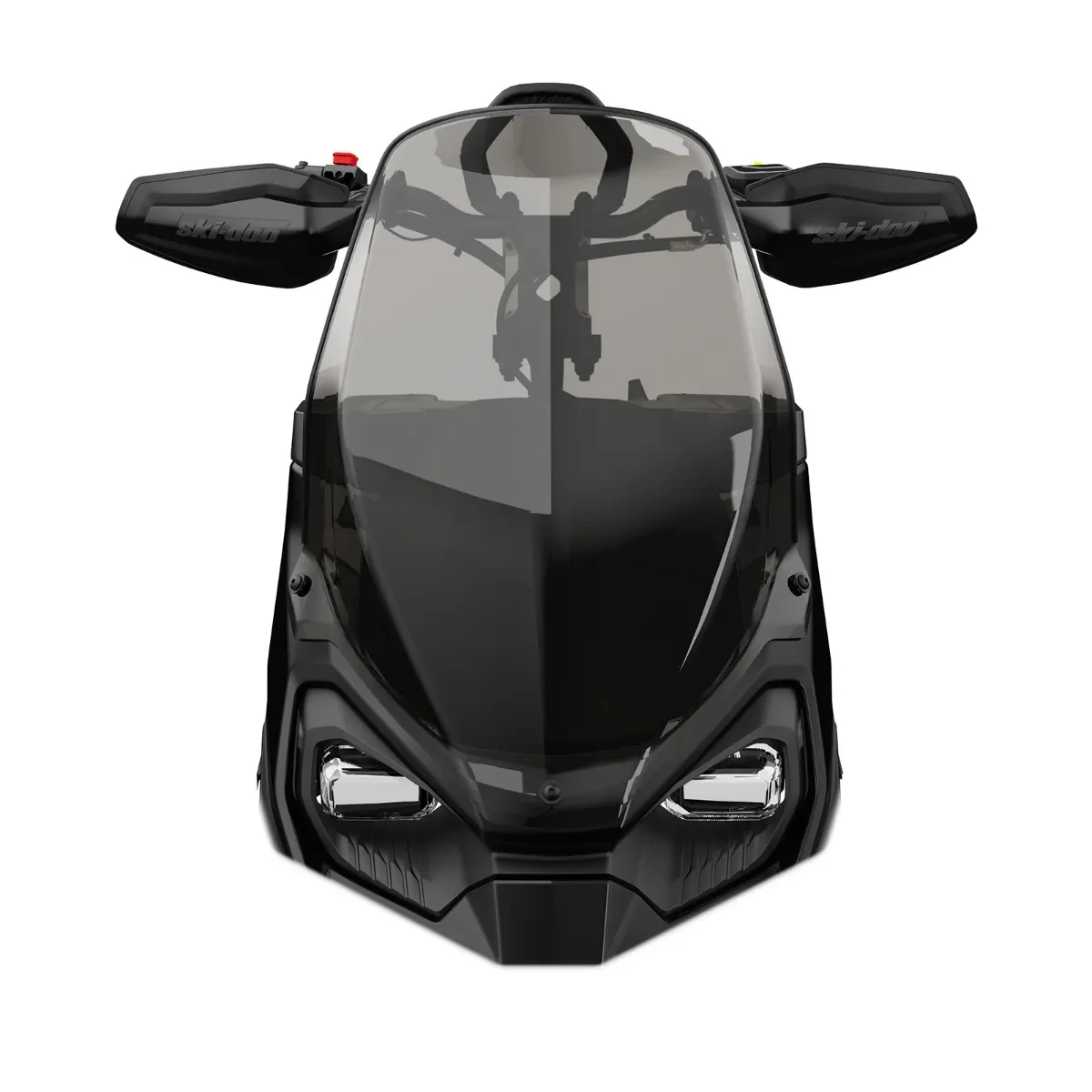 860202602 — низкое дымчатое ветровое стекло 36 см для Ski-Doo REV Gen5 Deep Snow